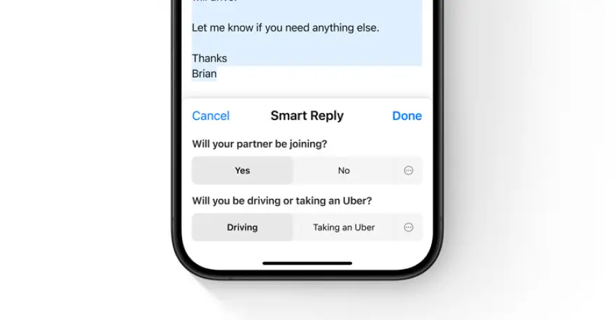 How to Use AI on iPhone: Smart Reply